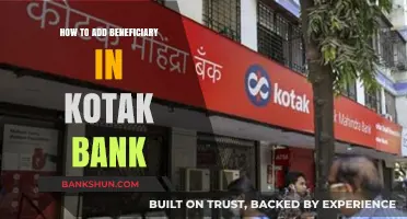 Step-by-Step Guide to Adding a Beneficiary in Kotak Bank