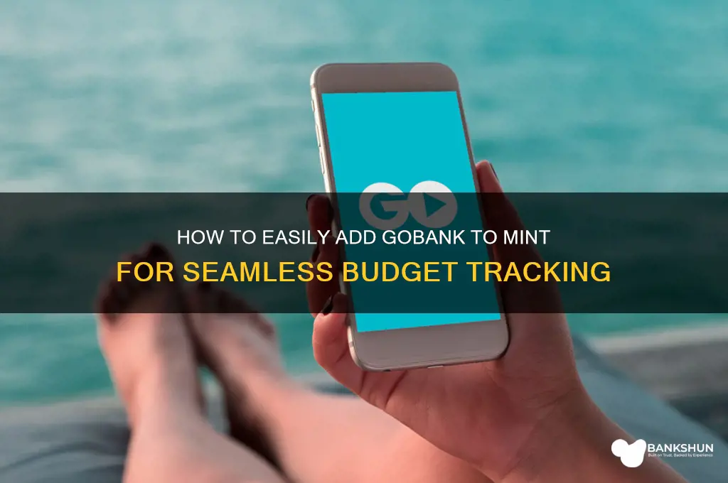 how to add go bank to mint