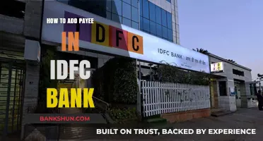 Step-by-Step Guide to Adding a Payee in IDFC Bank