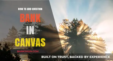 Enhance Your Canvas Course: Adding a Question Bank Made Easy