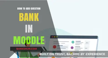 Adding a Question Bank in Moodle: A Step-by-Step Guide