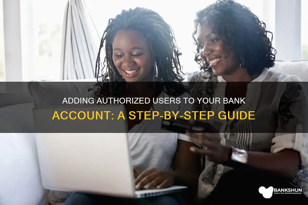 how to add someone to your bank