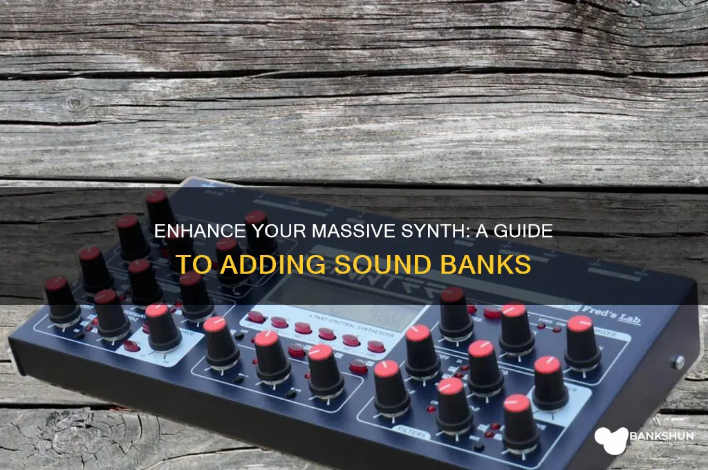 how to add sound banks to massive
