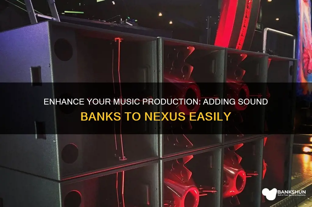 how to add sound banks to nexus
