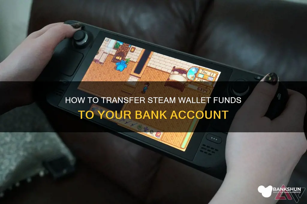 how to add steam wallet to bank