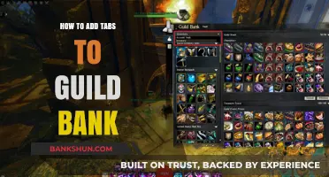 Efficient Guild Bank Management: Adding Tabs for Better Organization