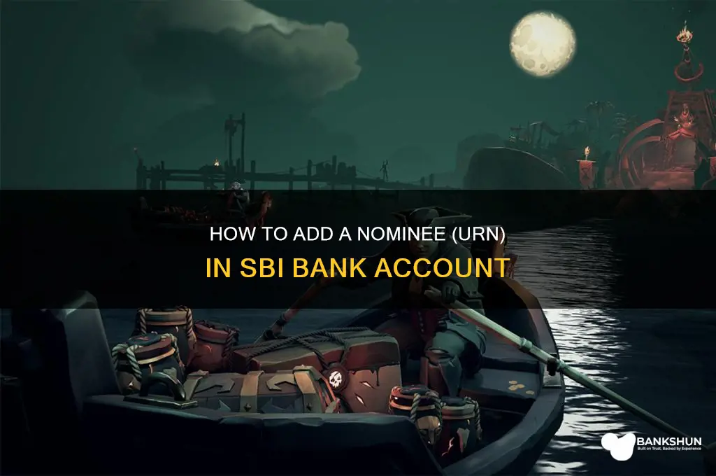 how to add urn in sbi bank