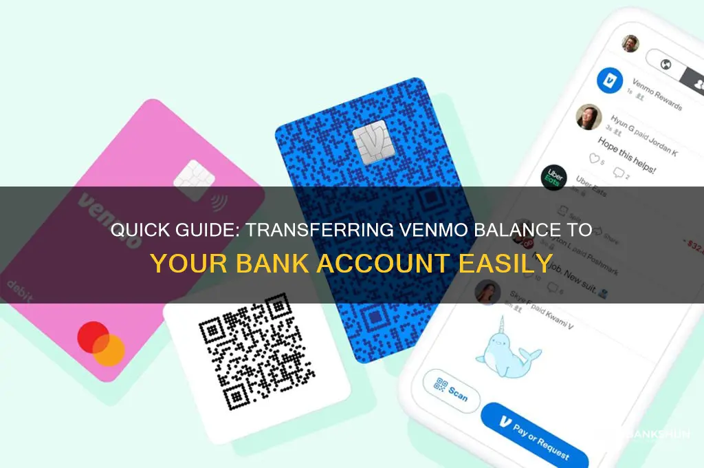 how to add venmo balance to bank