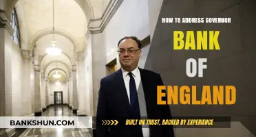 Proper Etiquette for Addressing the Governor of the Bank of England