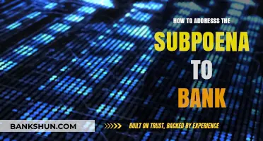 Addressing a Subpoena to a Bank: Essential Steps and Best Practices