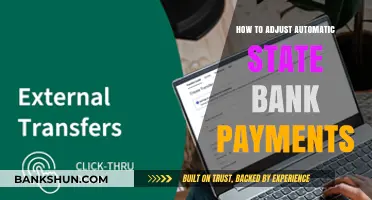 Mastering Automatic State Bank Payments: A Step-by-Step Adjustment Guide