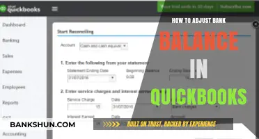 QuickBooks Bank Balance Adjustment: A Step-by-Step Reconciliation Guide