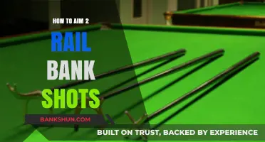 Mastering Bank Shots: A Guide to Aiming 2-Rail Shots