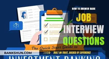 Mastering Bank Job Interviews: Strategies to Answer Questions Confidently