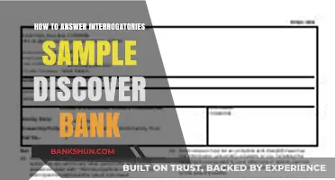 Mastering Interrogatory Responses: A Sample Guide for Discover Bank Cases