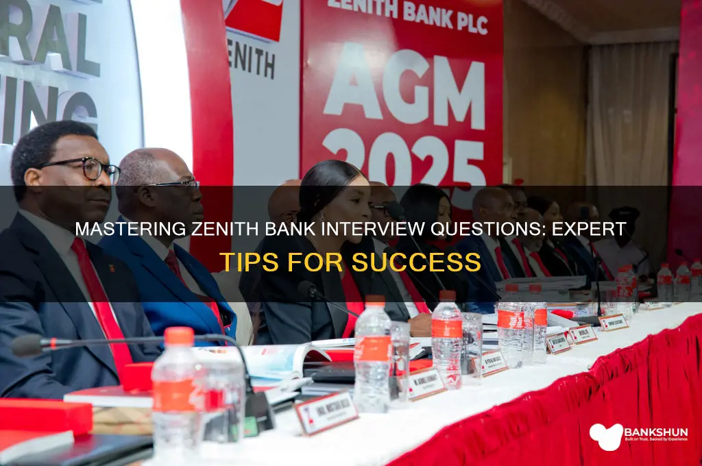 how to answer zenith bank interview questions