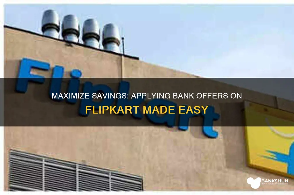 how to apply bank offers in flipkart