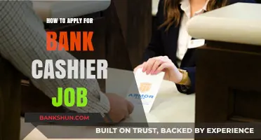 Mastering the Application Process for a Bank Cashier Position