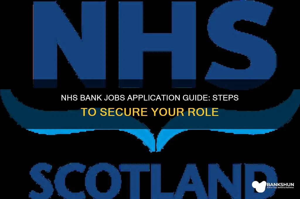 how to apply for bank jobs nhs