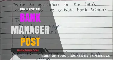 Mastering the Application Process for Bank Manager Positions: A Comprehensive Guide