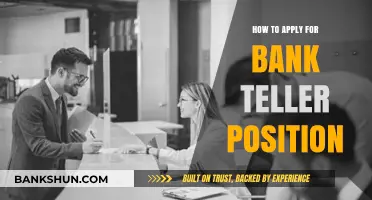 Mastering the Application: A Step-by-Step Guide to Landing a Bank Teller Job