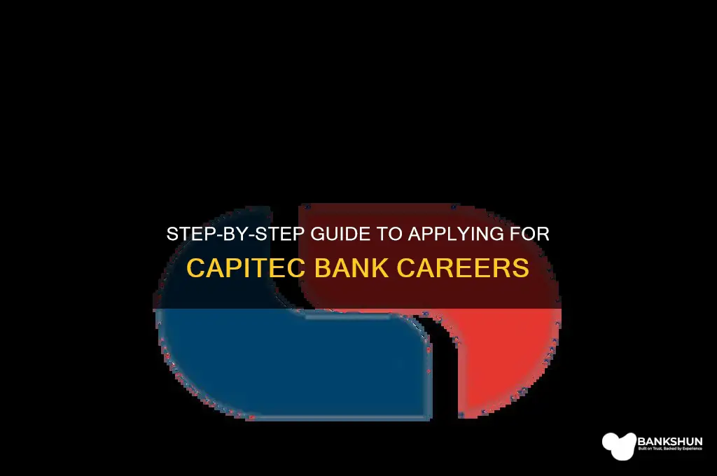 how to apply for capitec bank jobs