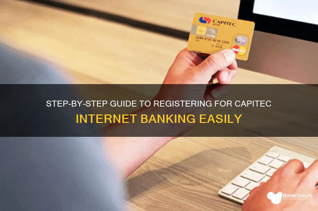 how to apply for capitec internet banking