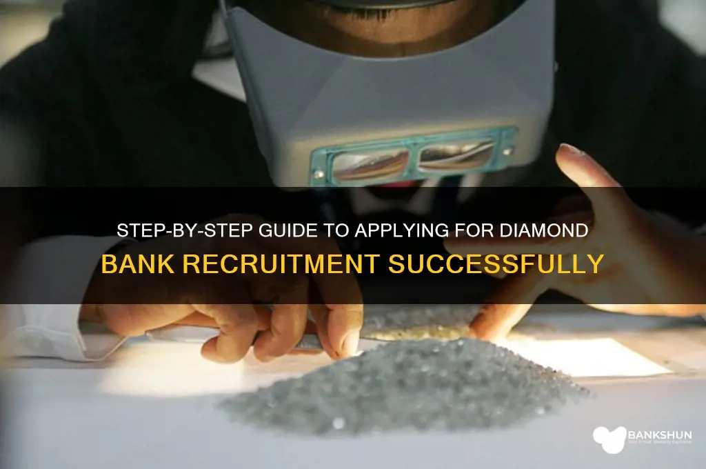how to apply for diamond bank recruitment