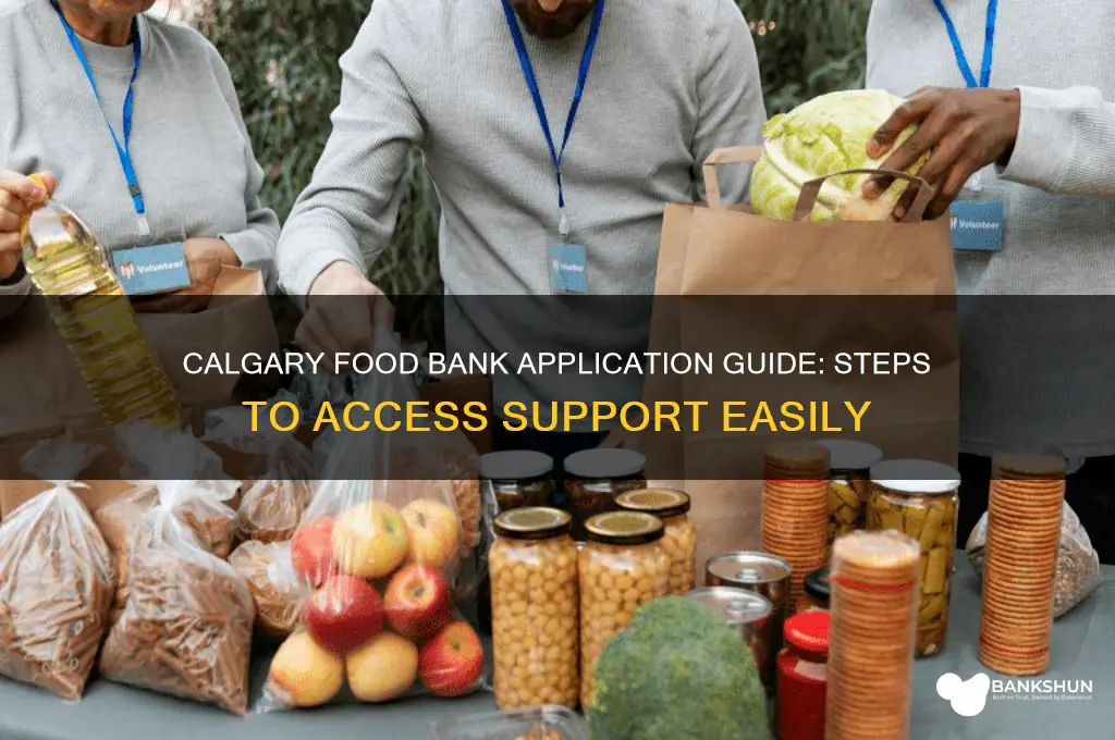 how to apply for food bank calgary