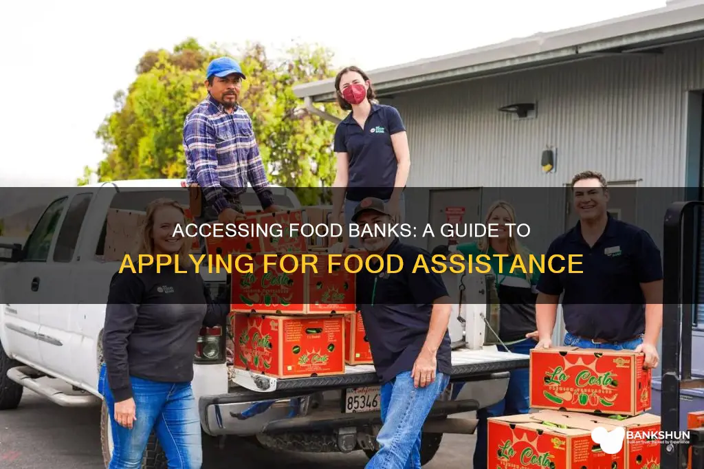 how to apply for food bank food