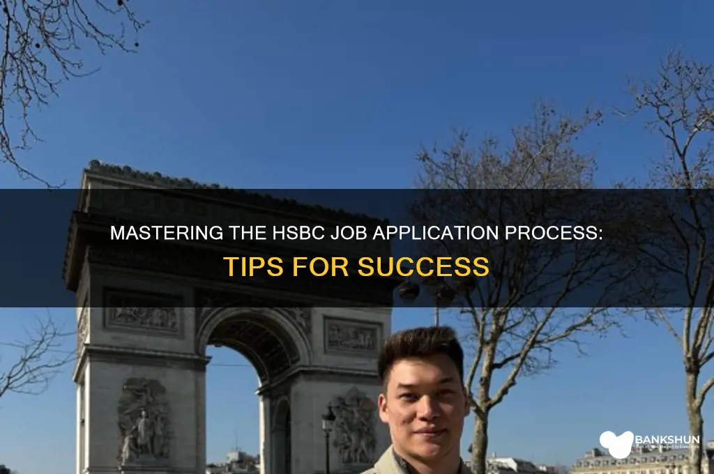 how to apply for hsbc bank job