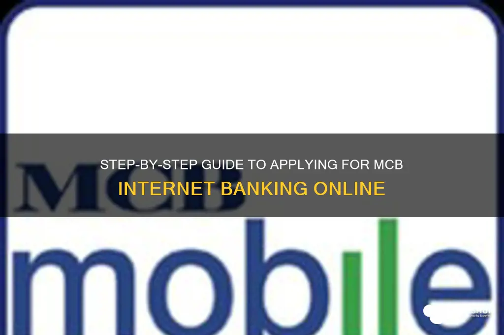 how to apply for internet banking mcb