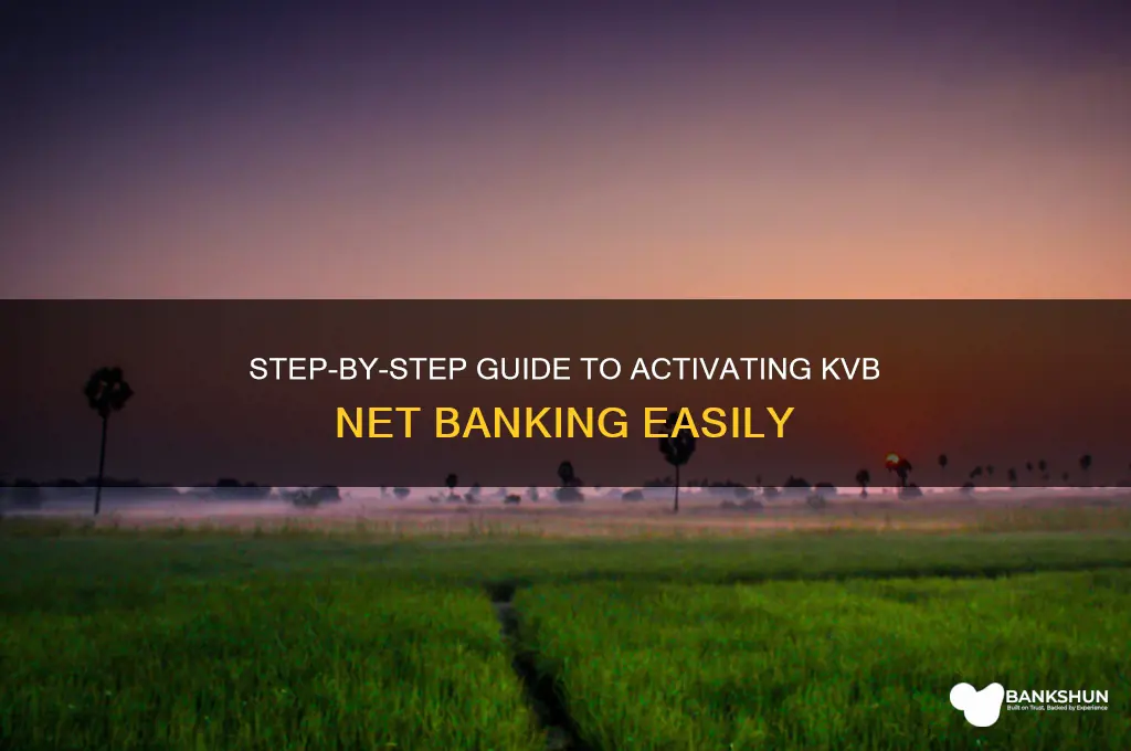 how to apply for kvb net banking