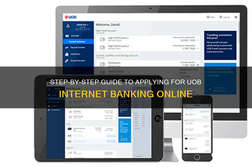 how to apply for uob internet banking