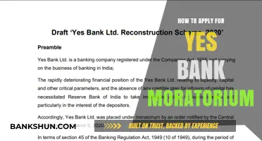 Step-by-Step Guide to Applying for Yes Bank Moratorium