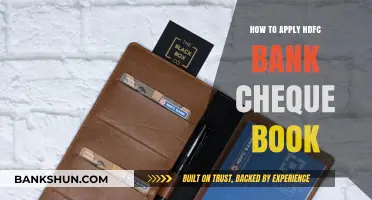 Step-by-Step Guide to Applying for HDFC Bank Cheque Book