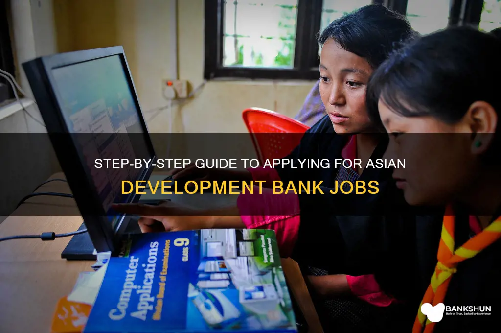 how to apply in asian development bank