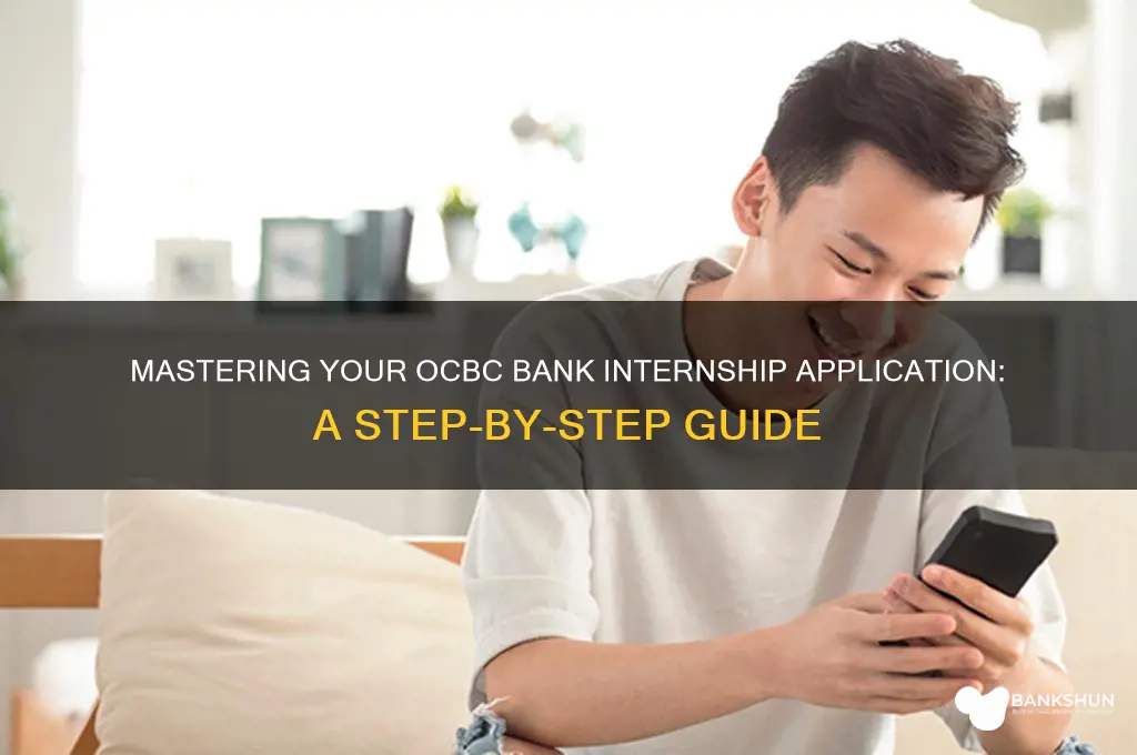 how to apply internship at ocbc bank