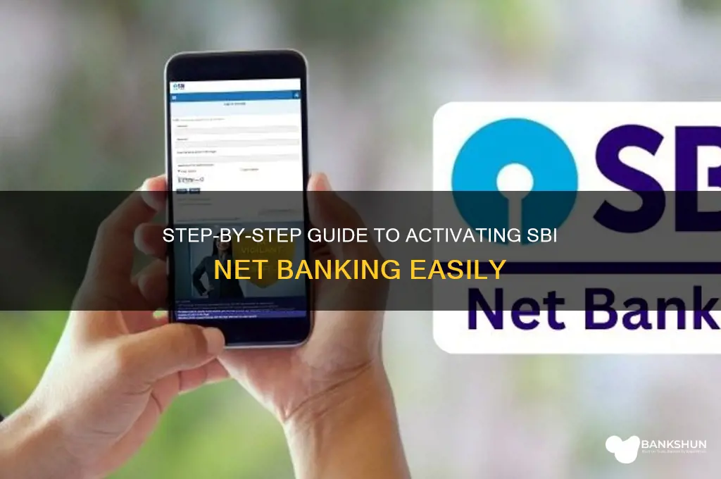 how to apply net banking in sbi
