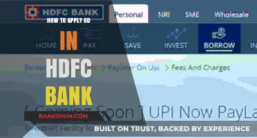 Step-by-Step Guide to Applying for an OD in HDFC Bank