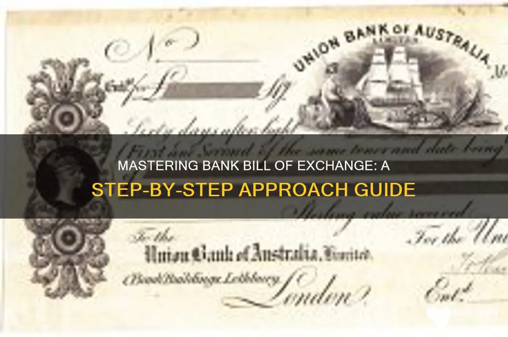 how to approah bank bill of exchange