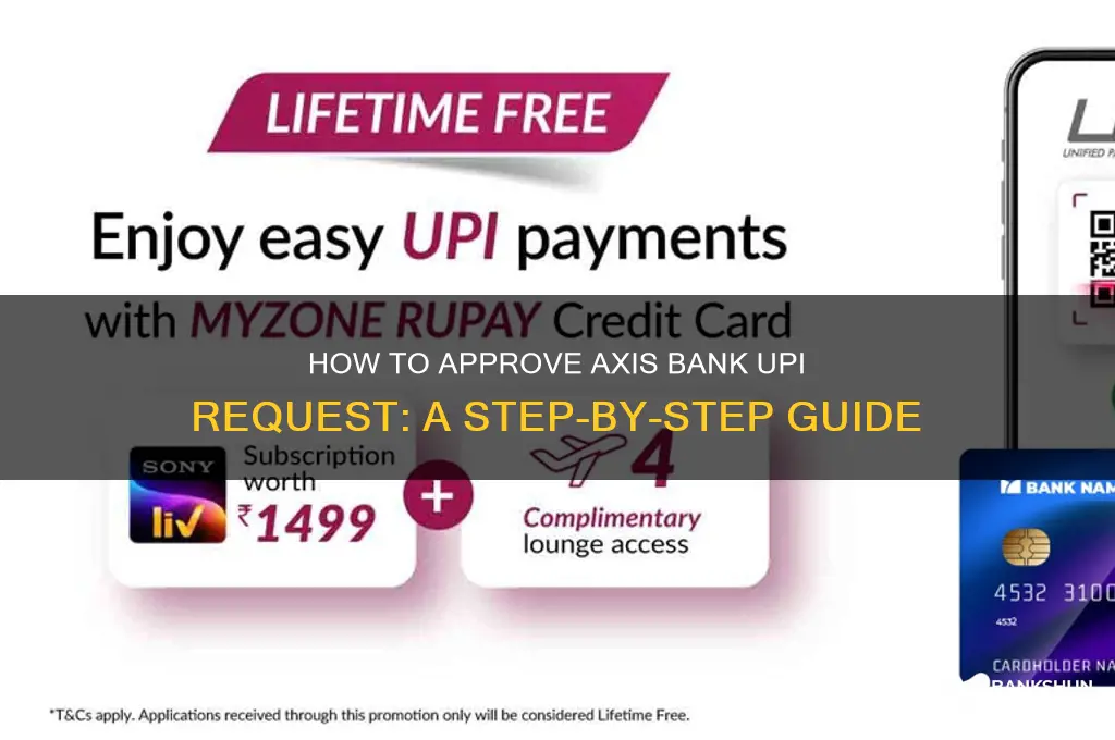 how to approve axis bank upi request