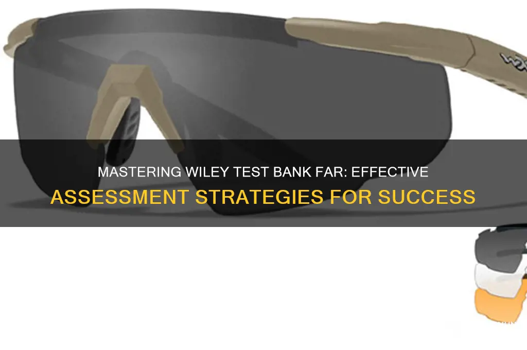 how to assess wiley test bank far