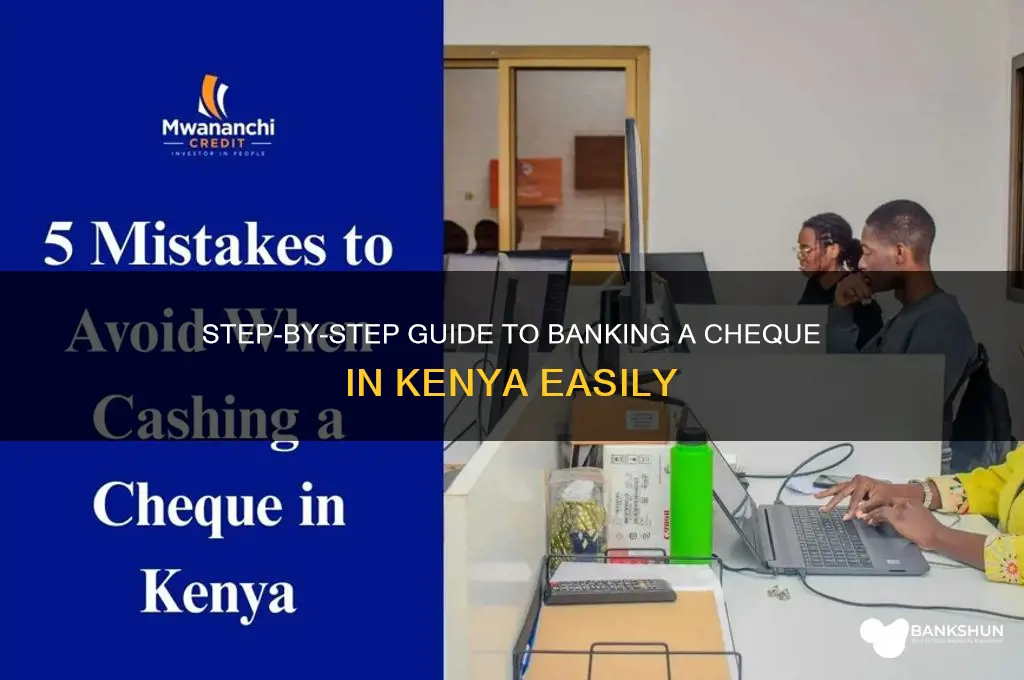 how to bank a cheque in kenya