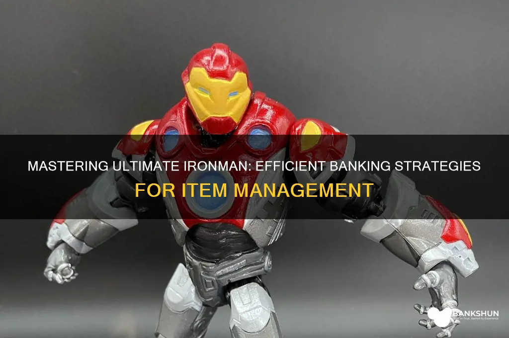 how to bank items ultimate iron man