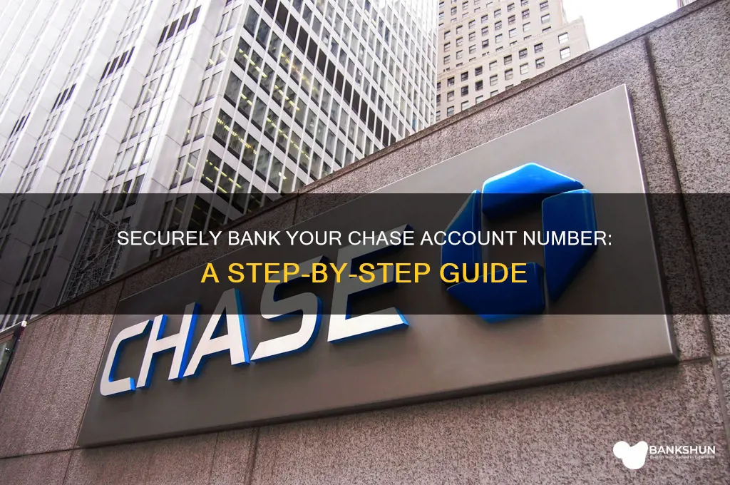 how to bank my chasxe acount nunber