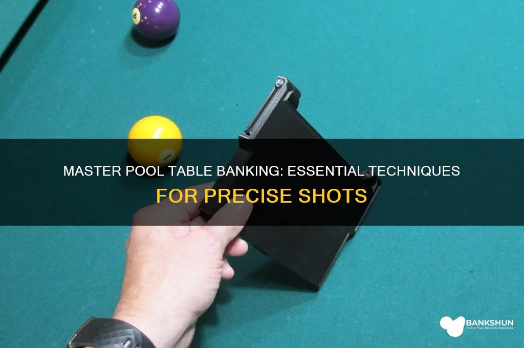 how to bank on a pool table