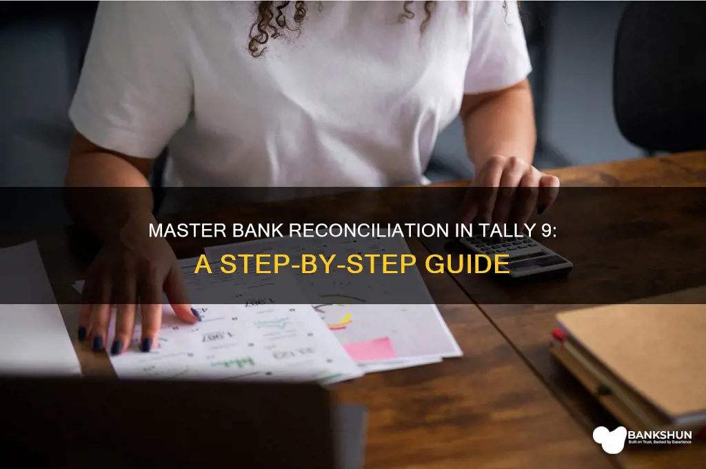 how to bank reconciliation in tally 9