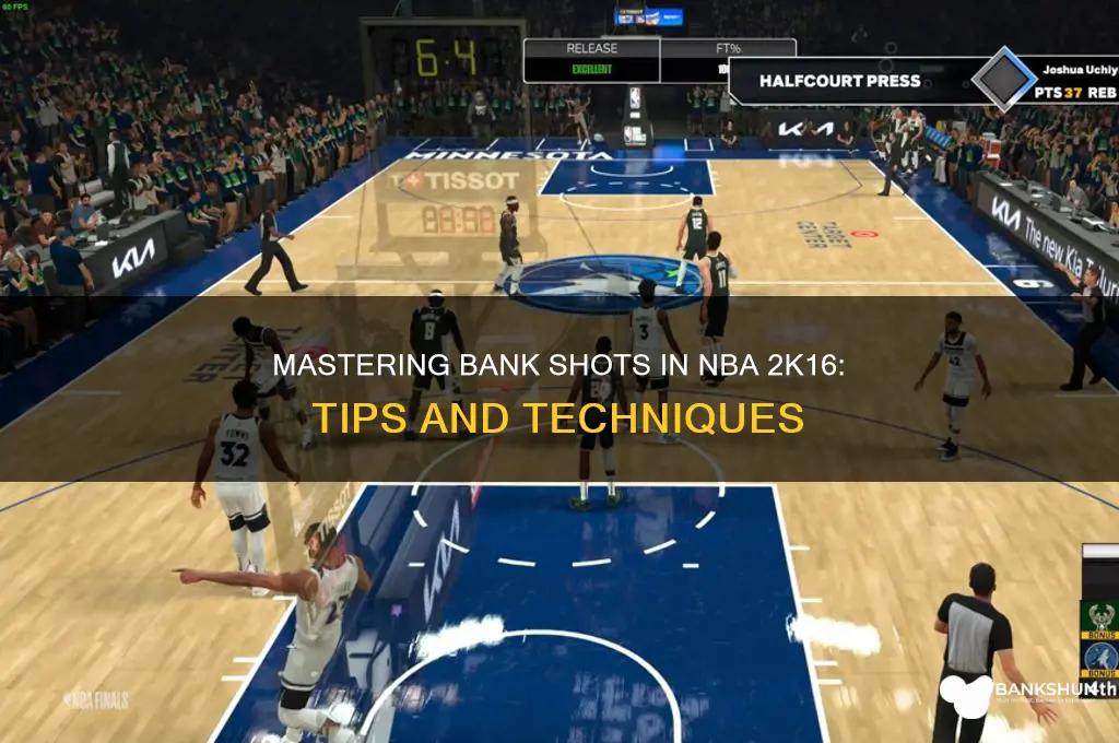how to bank shot in nba 2k16