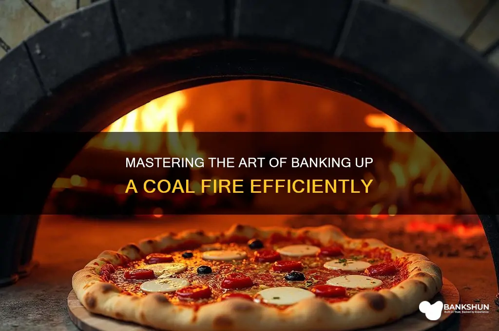 how to bank up a coal fire